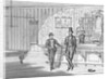 Illustration of Men in a Bar by Anonymous