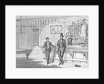 Illustration of Men in a Bar by Anonymous
