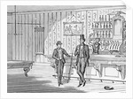 Illustration of Men in a Bar by Anonymous