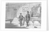 Illustration of Men in a Bar by Anonymous