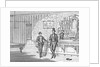 Illustration of Men in a Bar by Anonymous