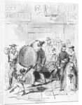 Woodcut of the Confederate Army Recruiting by Anonymous