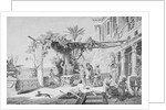 Emperor Tiberius Lounging by Anonymous