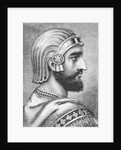 Engraving of Cyrus the Great by Corbis