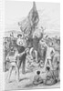 Britons Celebrating in New Guinea by Anonymous