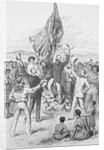 Britons Celebrating in New Guinea by Anonymous