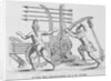 Roman Soldiers Preparing War Machine to Launch Arrows by Anonymous