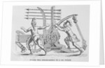 Roman Soldiers Preparing War Machine to Launch Arrows by Anonymous