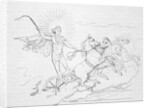 Helios Riding Horse Led Chariot by Anonymous