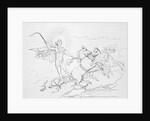 Helios Riding Horse Led Chariot by Anonymous