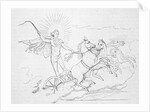 Helios Riding Horse Led Chariot by Anonymous