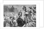 Two Teams Playing Football by Anonymous