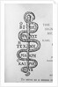 Serpent of Aesculapius by Anonymous