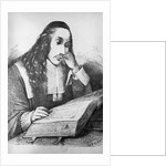 Spinoza Studying Philosophy by Anonymous
