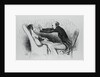 Illustration of a Man Hypnotizing Patient by Honore Daumier