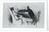 Illustration of a Man Hypnotizing Patient by Honore Daumier