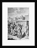 Engraving of Romans Looking at Law Tablets by Anonymous