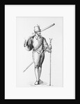 Portrait of Soldier Holding Arquebus by Anonymous