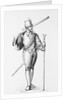 Portrait of Soldier Holding Arquebus by Anonymous