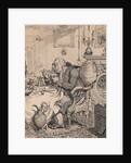 Illustration of King George III Dining with His Queen by Anonymous