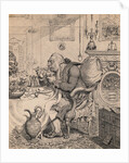 Illustration of King George III Dining with His Queen by Anonymous