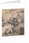 Illustration of King George III Dining with His Queen by Anonymous