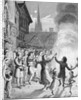 Townspeople Dancing Together by Anonymous