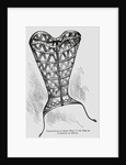 Illustration of a 16th-Century Steel Corset by Anonymous