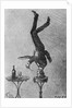 Man Standing on his Head Eating by Anonymous