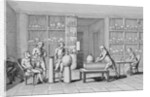 Antoine-Laurent Lavoisier Watching Lab Experiment by Anonymous