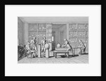 Antoine-Laurent Lavoisier Watching Lab Experiment by Anonymous