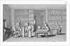 Antoine-Laurent Lavoisier Watching Lab Experiment by Anonymous