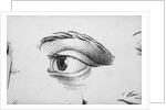 Eye Looking Upward Right by Anonymous