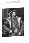 Portrait of Henry VIII by Anonymous