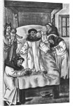 Monks Treating a Sick Lay Brother by Anonymous