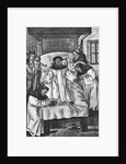 Monks Treating a Sick Lay Brother by Anonymous