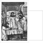 Monks Treating a Sick Lay Brother by Anonymous