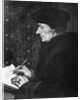 Desidarius Erasmus Writing At Desk by Anonymous