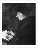 Desidarius Erasmus Writing At Desk by Anonymous