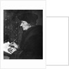 Desidarius Erasmus Writing At Desk by Anonymous