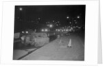Wrecked Engine on Long Island Expressway by Anonymous