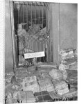 Newspapers Piled High in a Room by Anonymous