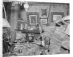Clutter Filled Room in the Collyer House by Anonymous