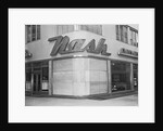 Nash Auto Dealership with Boarded-up Window by Anonymous