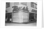 Nash Auto Dealership with Boarded-up Window by Anonymous