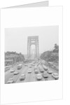 Traffic on George Washington Bridge by Anonymous