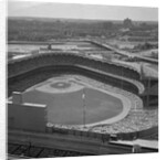Aerial View of Crowds at Yankee Stadium by Anonymous