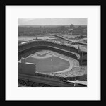 Aerial View of Crowds at Yankee Stadium by Anonymous