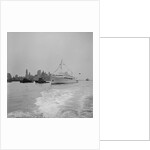 View of Christina Arriving with Winston Churchill and Aristotle Onassis by Anonymous