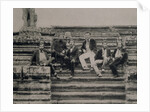 Portrait of Explorers at Angkor Wat, Vietnam, 1868 by Anonymous
